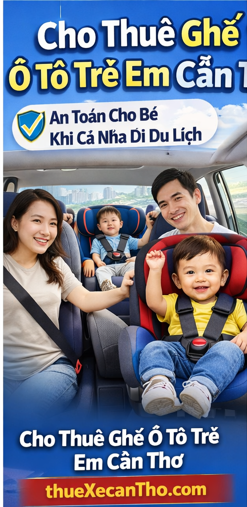 Thuê Ghế Ô Tô Trẻ Em Cần Thơ