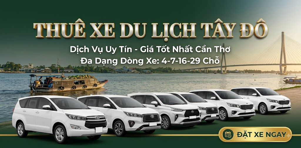 Thuê Xe Du Lịch Tây Đô