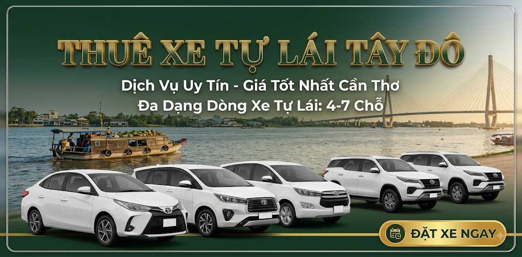 Thuê Xe Tự Lái Tây Đô