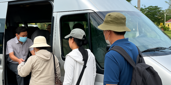 thuê xe 16 chỗ hà tiên